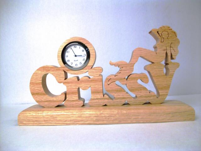 Mermaid Desk Clock - image 1