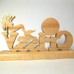 Mermaid Desk Clock - thumbnail 3