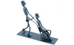 Caregiver Gift, Disability Awarness Personalized Special Needs Teacher Metal Figurine, Therapist Thank You Gift - thumbnail 1