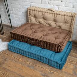 Cozy Bench Cushion, French Cushion Couch, Floor Pillow, Style Seat Sofa Indoor Custom - thumbnail 2