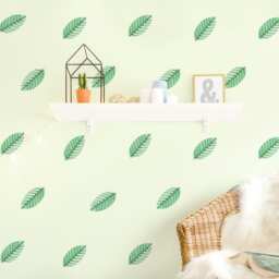 Leaves - Fabric Wall Decal Modern Jungle Mej - thumbnail 2