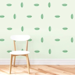 Leaves - Fabric Wall Decal Modern Jungle Mej - thumbnail 3