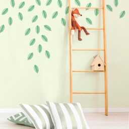 Leaves - Fabric Wall Decal Modern Jungle Mej - thumbnail 1
