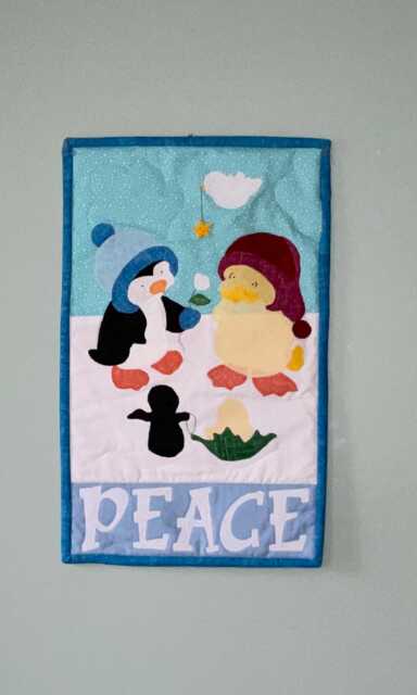 Christmas Patchworks Table Runners & Wall Hangings - image 1