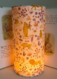 New Liberty Tudor Fauna -Handmade Children Tall Night Light