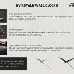 Mid Century Wall Clock Hand Made Royalexe Laminate in Faux Walnut - Capitol Records - thumbnail 3