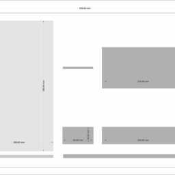 Wall Organizer + Dry Erase Board, White Natural Oak, Whiteboard, Noticeboard, Office - thumbnail 4