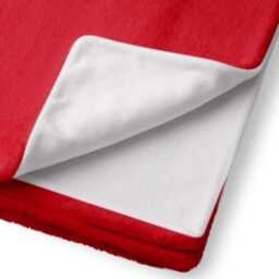 Personalised Baby Blanket Wrap Red , Embroidered, Personalized Baby Gift - thumbnail 3