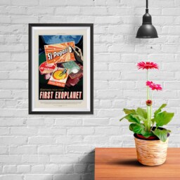 Nasa Space Tourism Posters - Wall Art Print For Home, Office, School, Classroom 51 Pegasi B Greetings From Your First Exoplanet - thumbnail 3
