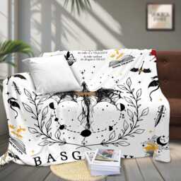 Custom Fourth Wing Riders Quadrant Fleece Blanket, Dragon Rider Basgiath War College Bookish Decor, Gift For Rebecca Yarros Fans - thumbnail 3