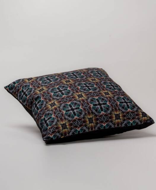 Psychedelic Pillow Case 18x18 Cushion Cover, Trippy, Decorative Pillow, Throw Square - image 1