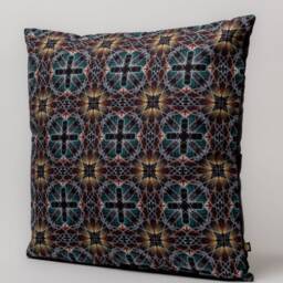 Psychedelic Pillow Case 18x18 Cushion Cover, Trippy, Decorative Pillow, Throw Square - thumbnail 2