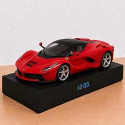Hypercar Alarm Clock, Handmade, Realistic Engine Sound, Car Enthusiast Gift, Italian Performance Design - thumbnail 2
