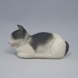Crouching Cat No .1(Cat Figurine - thumbnail 3