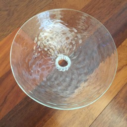 Cup Or Bowl , Spare Part For Venini Chandeliers, With Broken Pieces, in Transparent Glass - thumbnail 2