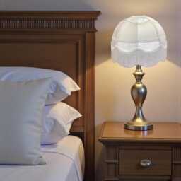 Handmade Ivory Cream Paisley Fabric Table Lampshade Floor Standard Lamp Shades Ceiling Light Pendants Chandeliers - thumbnail 2
