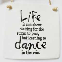 Dance Empowering Quote Ornament Sign Mindfulness Saying Plaque Meaningful Positive Thoughtful Family Friends Gift - thumbnail 3