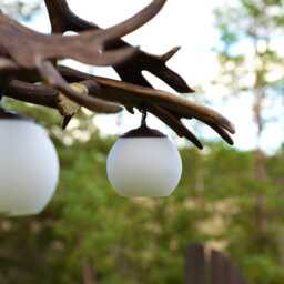 Farmhouse Antler Chandelier - thumbnail 4