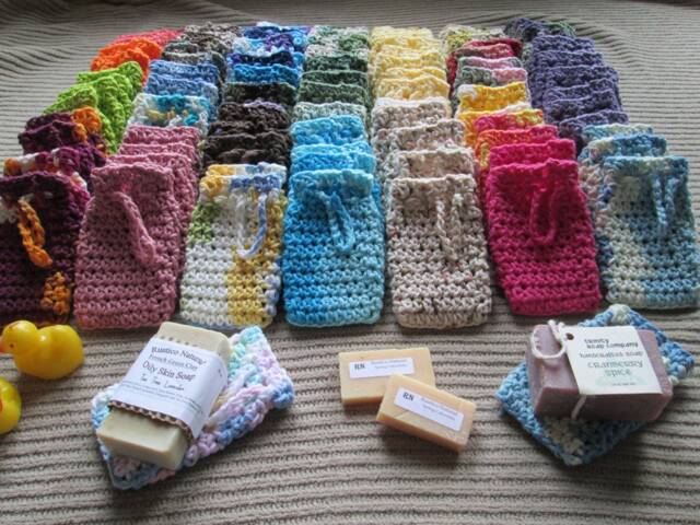 Wholesale Crochet Soap Savers, Soap Savers, Dish, Saver, Saver, Holder, Homemade - image 1