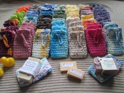 Wholesale Crochet Soap Savers, Soap Savers, Dish, Saver, Saver, Holder, Homemade - thumbnail 1