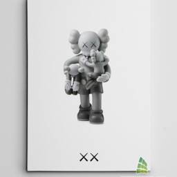 K Bear Family Canvas Art Wall Print Framed Picture Fashion Home Decor -C502 - thumbnail 2