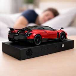 Pagani Huayra Alarm Clock - Realistic Engine Sound, Working Headlights, Steam Effect, Handmade - thumbnail 2