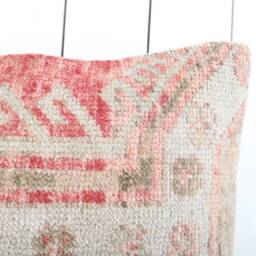 Handmade Turkish Kilim Pillow Cover Vintage Anatolian Cushion - 16x16 - thumbnail 3
