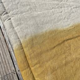 Tie Dye Padded Mattress Topper Linen Fleece Floor Japanese Double Sided - thumbnail 2