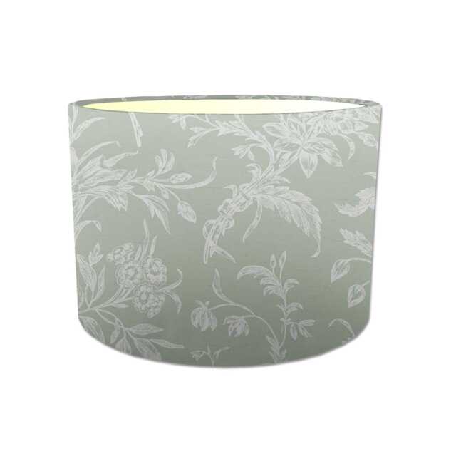 Lampshades in Laura Ashley Lloyd Sage Green Fabric Handmade Various Sizes Free Delivery - image 1