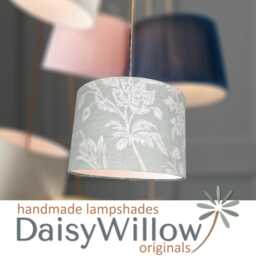 Lampshades in Laura Ashley Lloyd Sage Green Fabric Handmade Various Sizes Free Delivery - thumbnail 4