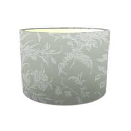 Lampshades in Laura Ashley Lloyd Sage Green Fabric Handmade Various Sizes Free Delivery - thumbnail 1