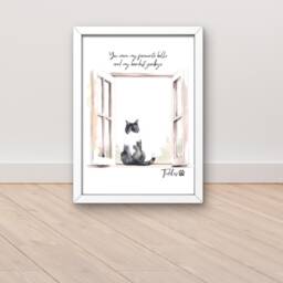 Cat Memorial Gift, Personalised Pet Sympathy Loss Custom Bereavement Gift - thumbnail 2