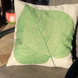 Green Leaf, Spring Decorative Pillow Covers - thumbnail 3