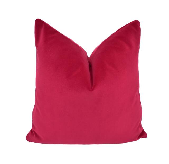 Designer Velvet Stunning Pink Cushion Cover Throw Pillow Home Decor - image 1