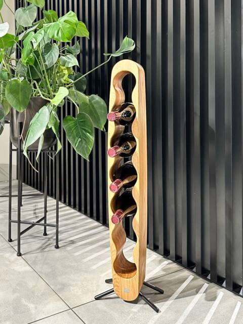 Handmade Wine Rack & Bottle Holder Furniture Idea For Anniversary, Christmas Gift - image 1