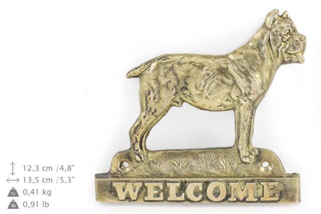 Cane Corso, Dog Welcome, Hanging Decoration, Limited Edition, Artdog - image 1