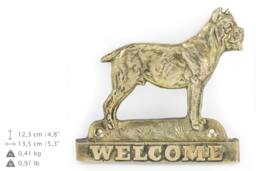 Cane Corso, Dog Welcome, Hanging Decoration, Limited Edition, Artdog - thumbnail 1