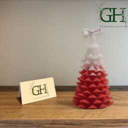 Christmas Tree Candle Festive Scented Holiday Decor - thumbnail 2