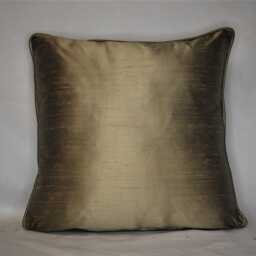 Sale Silk Piping Pillows Cobalt Teal Silver - thumbnail 2