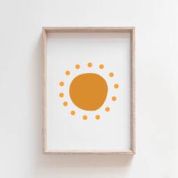 Set Of 3 Nursery Prints, Boys Wall Art, Playroom Sun & Moon Print, Quotes, Bedroom Decor - thumbnail 2
