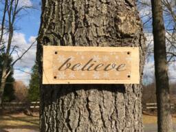 Believe Wall Hanging - thumbnail 1