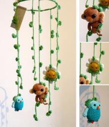 Baby Mobile -Garden - thumbnail 1