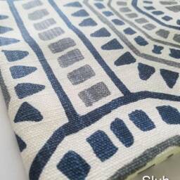 Italian Denim Belgian Linen Valance - Premier Prints Navy Blue Custom Window Topper - Thick Kitchen Cafe Panel - Luxury Flax Treatments - thumbnail 3