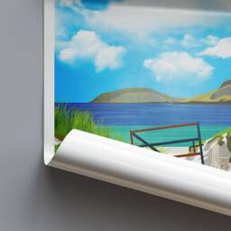 Vatersay Travel Poster, Traigh A Bhaigh, Beach, Isle Of Barra - thumbnail 3