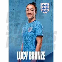 Lionesses Bronze 23/24 Away Headshot Poster - Officially Licensed Product A4/A3 Framed Options - thumbnail 1