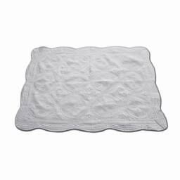 Personalized Baby Stag Quilt, Deer Birth Statistics, Custom Heirloom Blanket - thumbnail 4