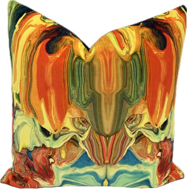 Timorous Beasties Marble Gum Cushion Cover Pillow Velvet Home Design - image 1