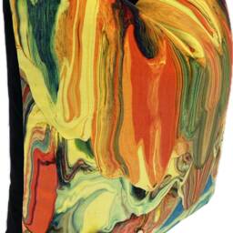 Timorous Beasties Marble Gum Cushion Cover Pillow Velvet Home Design - thumbnail 2