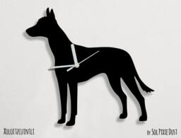 xoloitzcuintle Dog - Wall Clock Silhouette