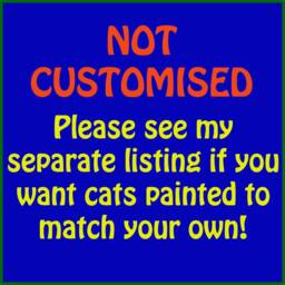 Seaside Cats Hanging Candle Lantern, Stained Glass Cat Lover Gift, Sea & Sunshine Garden Ornament in Bright Mediterranean Caribbean Colours - thumbnail 2